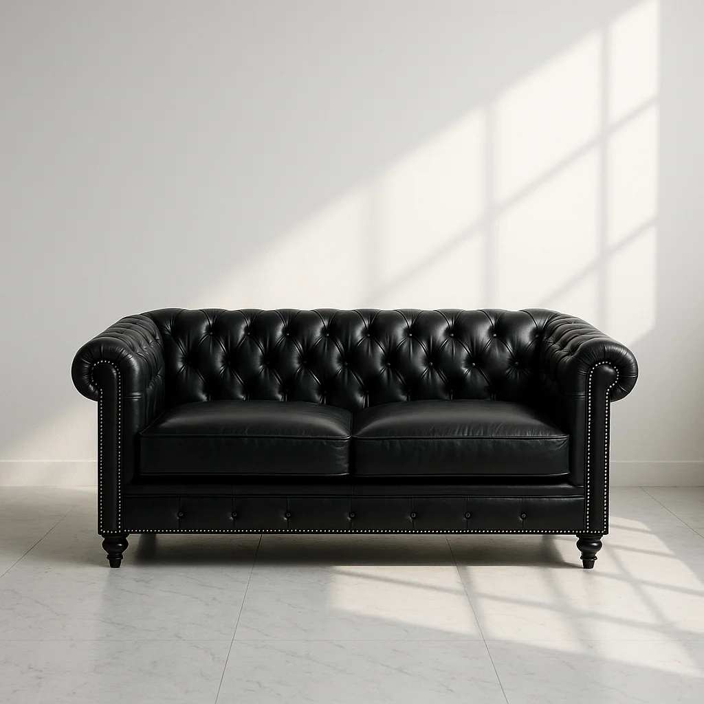 Leather Chesterfield Sofa