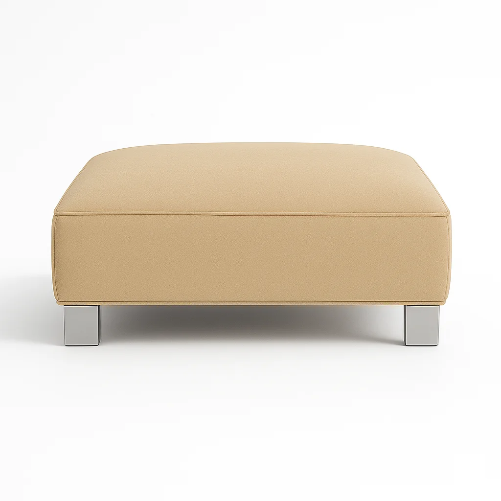 Sloane Footstool in beige color