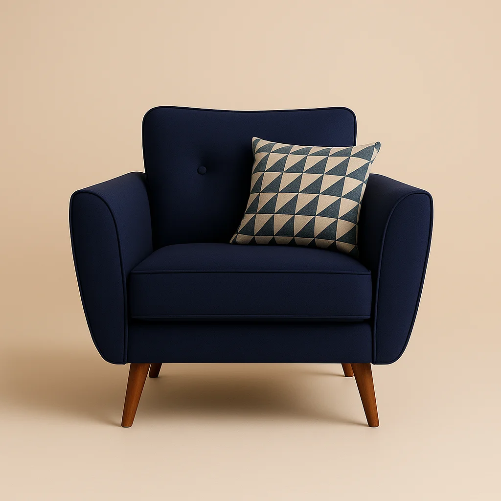Zinc Velvet Sofa