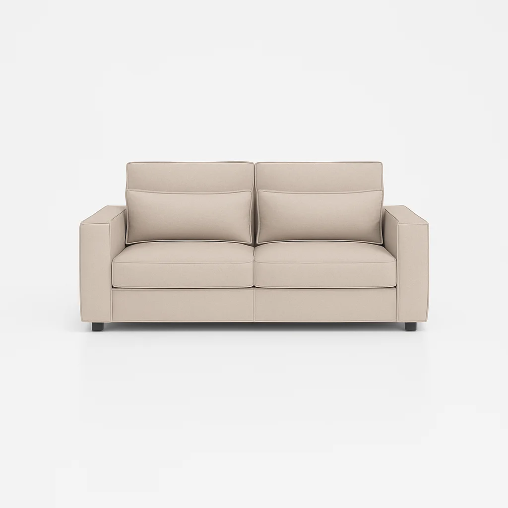 Soho 2 Seater sofa in White color.png