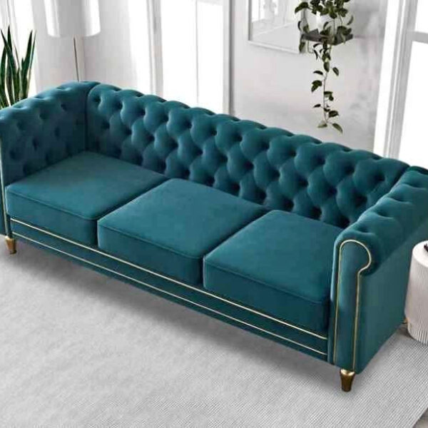 3-Seater Chesterfield Sofa