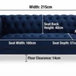Deep Luxe – Plush 3-Seater Sofa - climax-furniture