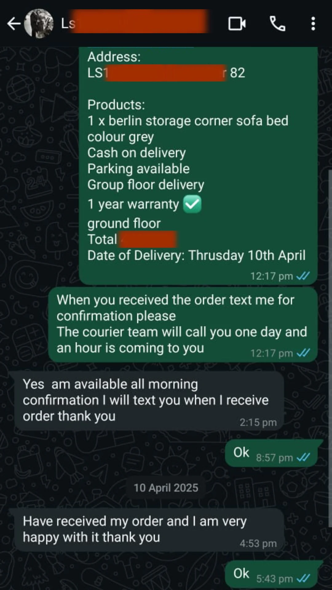 London Wardrobe customer review 08