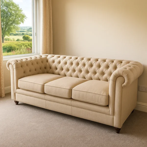 Notting Hill Luxe 3 Seater chesterfield sofa