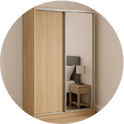 Sliding mirror wardrobe category image