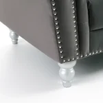 elegance_sofa_Velvet_fabric_closeup_foot_view