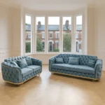 Madrid 3+2 Sofa Set – Handmade in UK with Plush Velvet Fabric view