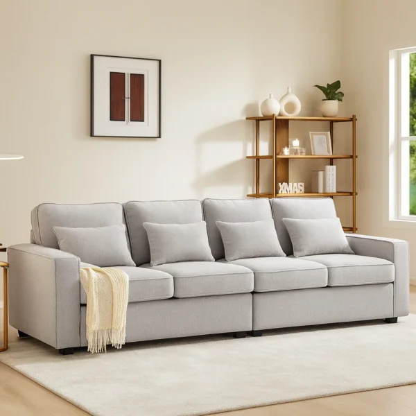 Sloane 4 Seater Sofa – Handcrafted Luxury, UK Made