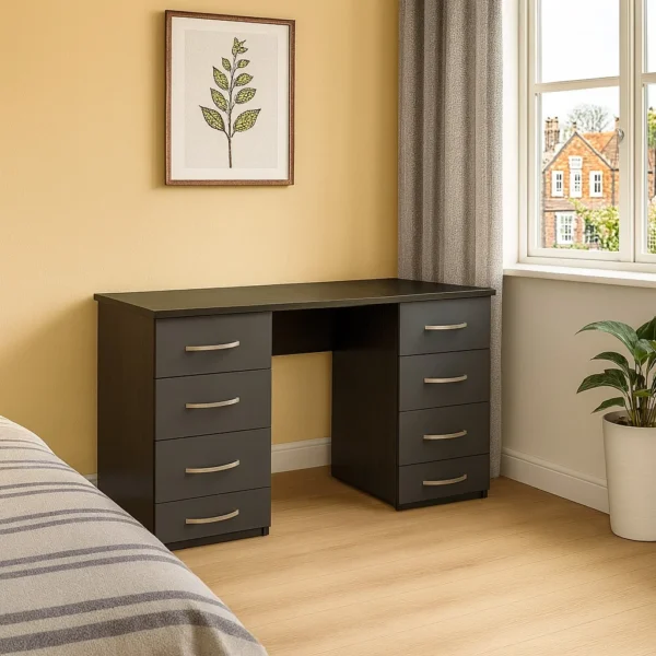 Classic 6-Drawer Study Desk – Durable & Stylish UK Made