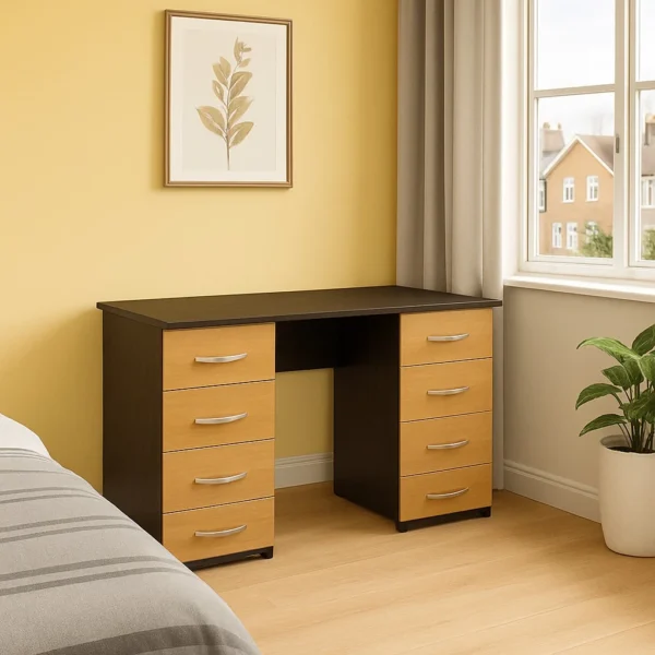 Classic 6-Drawer Study Desk – Durable & Stylish UK Made