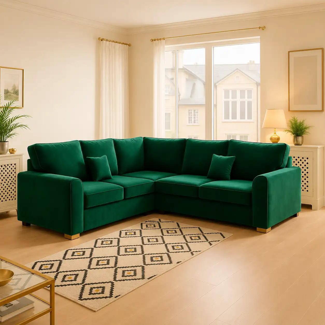 Dylan 5-Seater Corner Sofa – Handmade UK Luxury