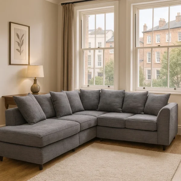 Dylan L-Shaped Sofa – Modern Comfort, UK Made Quality