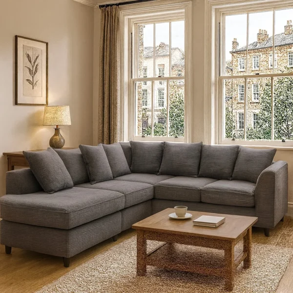 Dylan L-Shaped Sofa – Modern Comfort, UK Made Quality