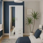 Oaklyn 2-Door Wardrobe with 3 Drawers – UK Made.