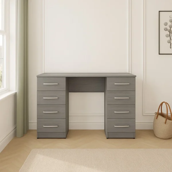 Premium 6-Drawer Study Desk – Elegant & Durable UK Made