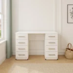 Premium 6-Drawer Study Desk – Elegant & Durable UK Made