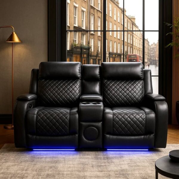 Recliner Sofa UK 2 seater – Handmade Luxury Comfort for Modern Living