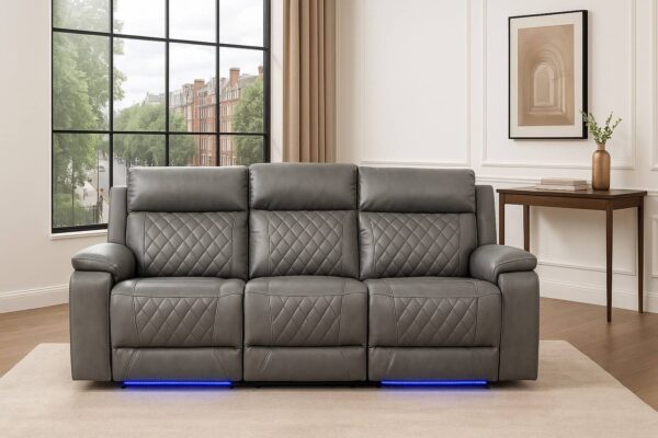 Recliner Sofa UK 3 Seater – Handmade Luxury Comfort for Modern Living