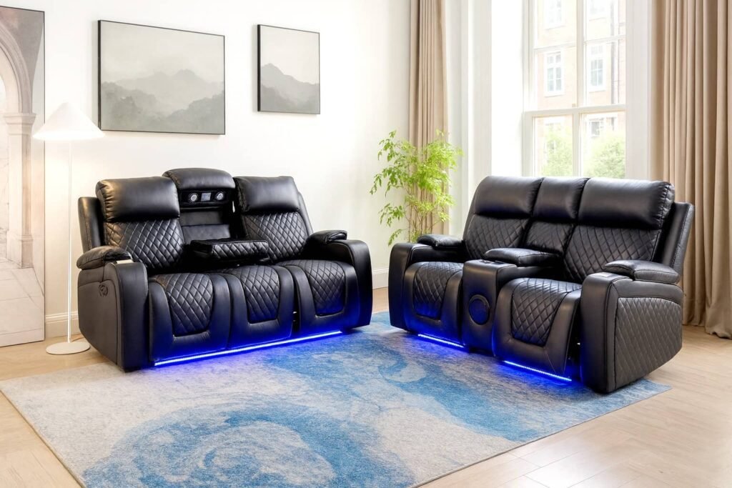 Recliner Sofa UK 3+2 Seater – Handmade Luxury Comfort for Modern Living