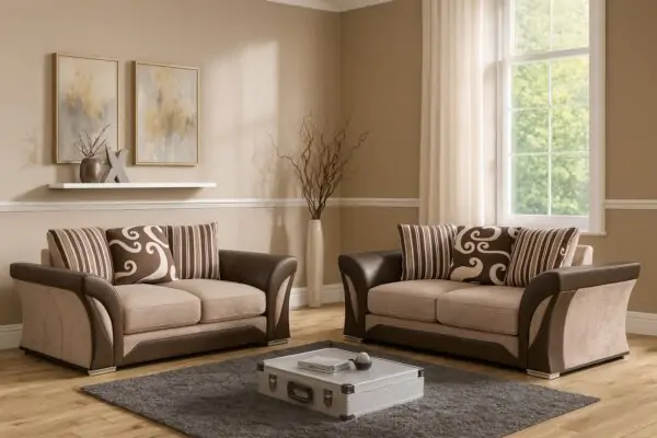 UK Shannon Sofa – 3+2 Beige