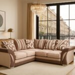 Shannon Velvet 5 Seater Corner Sofa – Luxurious Premium UK