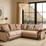 Shannon Velvet 5 Seater Corner Sofa – Luxurious Premium UK