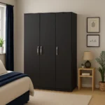 UK Made Cambridge 3 Door Wooden Wardrobe – Stylish Storage