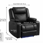 armchair eletric recliner