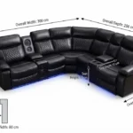 electric recliner corner