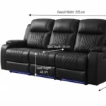 electric recliner 3 seater
