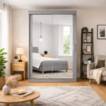 2 Door White Sliding Wardrobe | UK-Made Stylish Quality