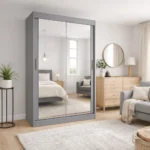 2 Door White Sliding Wardrobe | UK-Made Stylish Quality
