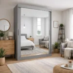 2 Door White Sliding Wardrobe | UK-Made Stylish Quality