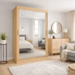 2 Door White Sliding Wardrobe | UK-Made Stylish Quality