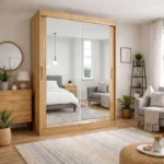 2 Door White Sliding Wardrobe | UK-Made Stylish Quality