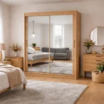 2 Door White Sliding Wardrobe | UK-Made Stylish Quality