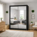 2 Door White Sliding Wardrobe | UK-Made Stylish Quality