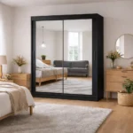 2 Door White Sliding Wardrobe | UK-Made Stylish Quality