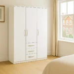 3 Door Wooden Wardrobe – Stunning & Durable UK Design