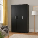 3 Door Wardrobe with Hanging & Shelves – UK Made