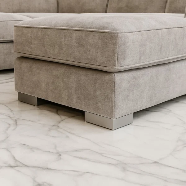 Cartlon U Shape Sofa - Velvet Fabric with Multiple colors - UK Made