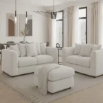 Dylan 3-2 Seater Sofa Set – Luxurious UK Made Velvet Comfort