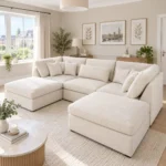 Dylan U Shape Sofa in Room Setup