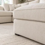 Dylan U Shape Sofa in Room Setup - Leg Closeup