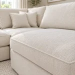 Dylan U Shape Sofa in Room Setup - Seat Closeup