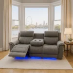 Hannan Electric Recliner 2 Seater Sofa – Luxurious UK-Made