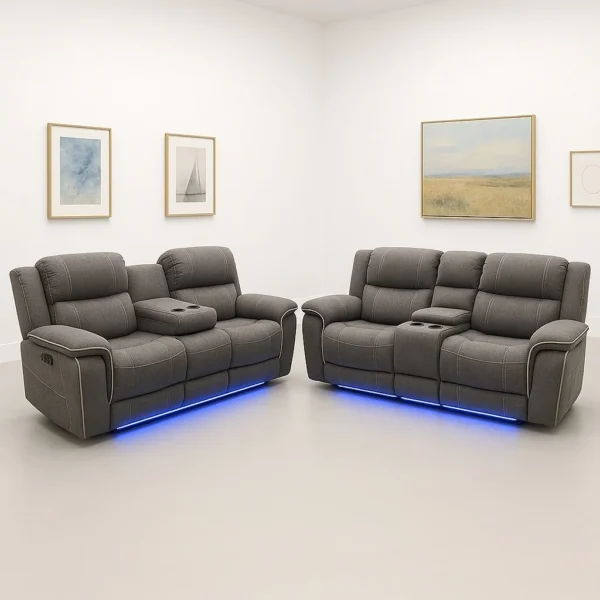 Hannan Electric Recliner Sofa – UK Made Comfort & Style