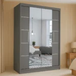 Oslo 2 Door Sliding Mirror Wardrobe | Stunning UK-Made