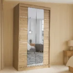 Oslo 2 Door Sliding Mirror Wardrobe | Stunning UK-Made