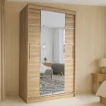 Oslo 2 Door Sliding Mirror Wardrobe | Stunning UK-Made